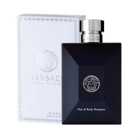 versace pour homme hair & body shampoo|versace pour homme description.